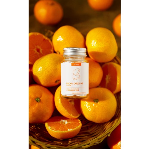 프롬오름 퓨어탭 감귤향 유산균 버블 고체치약 본품 60정